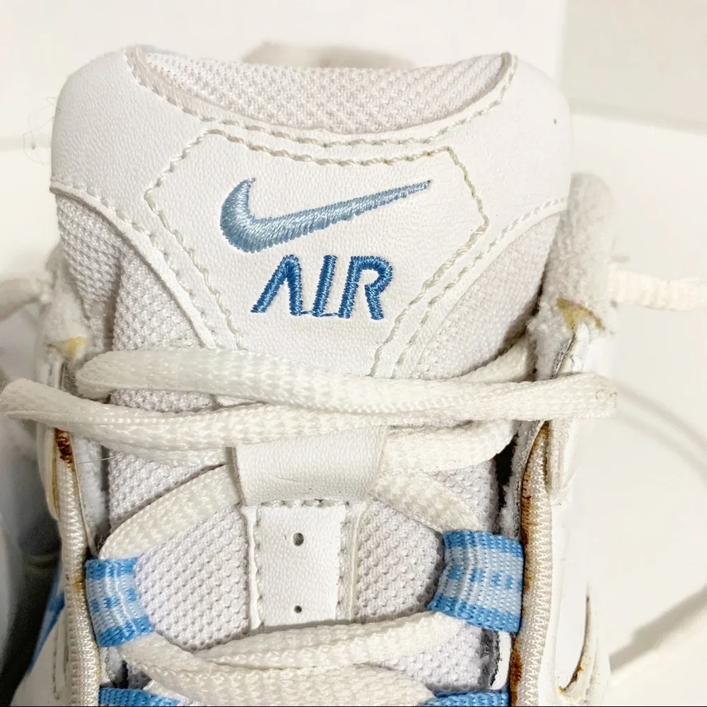 Nike Air Training Style: 311277-141 Running Athletic Shoes Sneakers White Blue